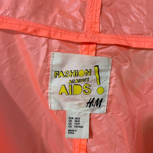 H&M Special Edition Neon Windbreaker Jacket - Picture 12 of 12